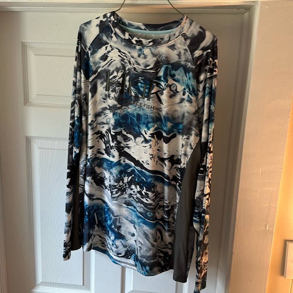 Huk long sleeve shirt! My husband is cleaning out his closet!